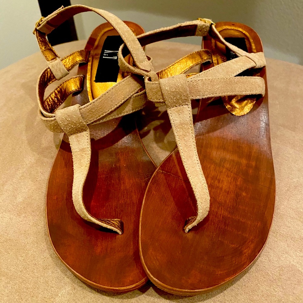 Tan Summer Sandals Casual